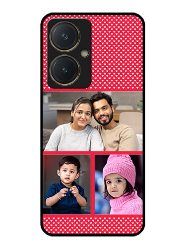 Custom Vivo Y27 Custom Glass Phone Case - Bulk Photo Upload Design