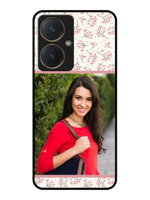 Custom Vivo Y27 Custom Glass Phone Case - Stunning Floral Design