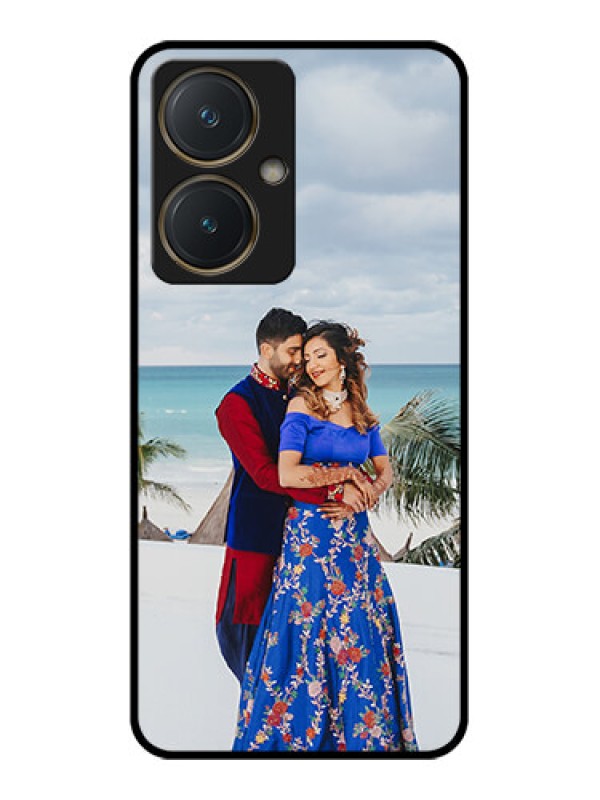Custom Vivo Y27 Custom Glass Phone Case - Upload Full Picture Design