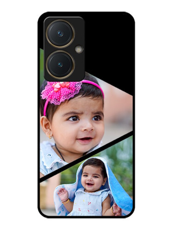 Custom Vivo Y27 Custom Glass Phone Case - Semi Cut Design