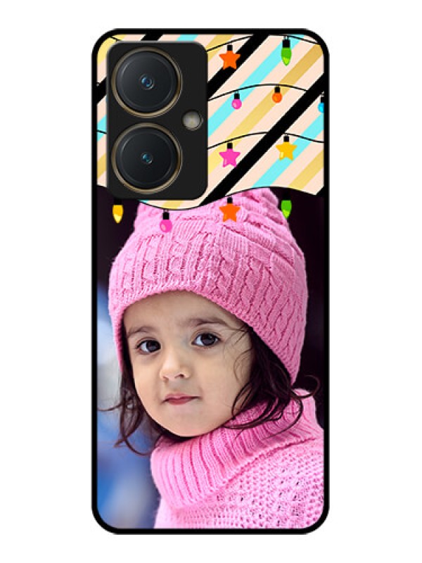 Custom Vivo Y27 Custom Glass Phone Case - Lights Hanging Design