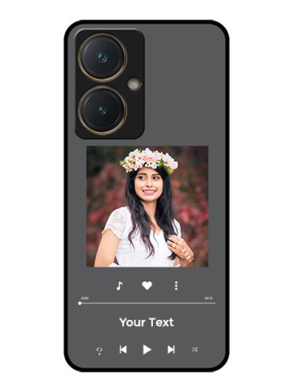 Custom Vivo Y27 Custom Glass Phone Case - Play The Music Design