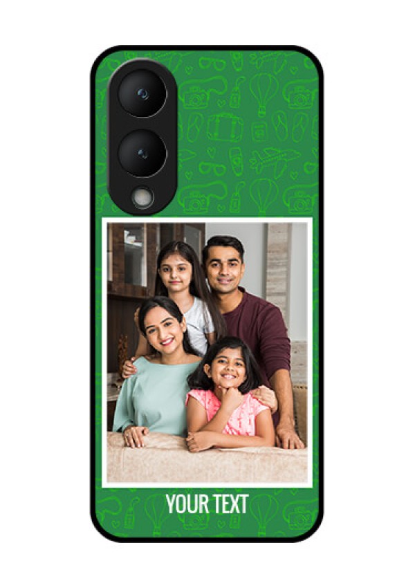 Vivo Y28 5G Custom Glass Phone Case - Picture Upload Design
