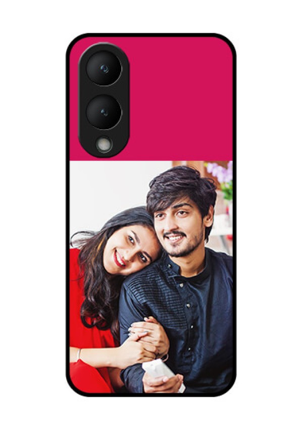 Vivo Y28 5G Custom Glass Phone Case - Anniversary Cover Design