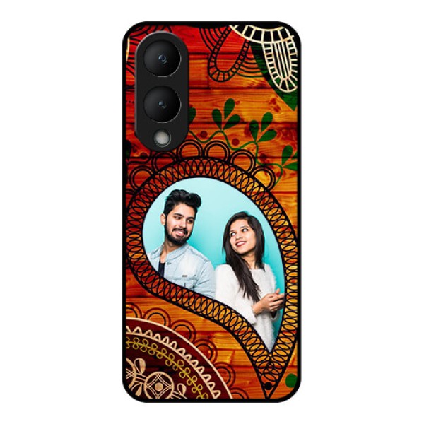 Vivo Y28 5G Custom Glass Phone Case - Abstract Colorful Design