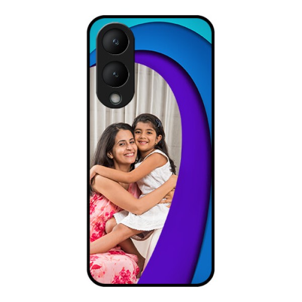 Vivo Y28 5G Custom Glass Phone Case - Simple Pattern Design