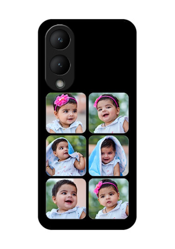 Vivo Y28 5G Custom Glass Phone Case - Multiple Pictures Design