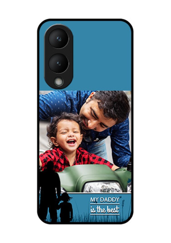 Vivo Y28 5G Custom Glass Phone Case - Best Dad Design