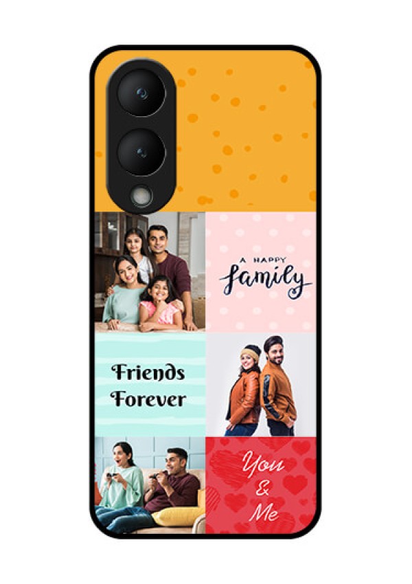 Vivo Y28 5G Custom Glass Phone Case - Images With Quotes Design