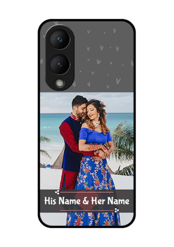 Vivo Y28 5G Custom Glass Phone Case - Buy Love Design With Photo Online