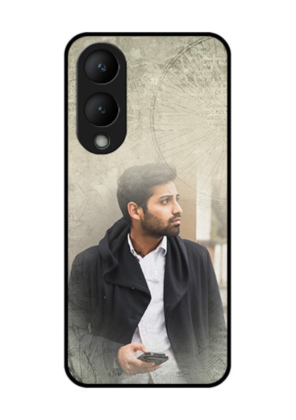 Vivo Y28 5G Custom Glass Phone Case - With Vintage Design