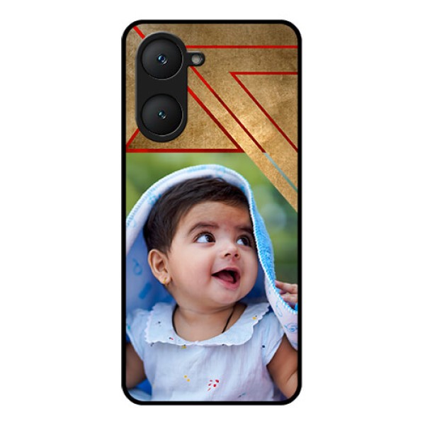 Vivo Y28e 5G Custom Glass Phone Case - Gradient Abstract Texture Design Vivo Y28e 5G Custom Glass Phone Case - Gradient Abstract Texture Design