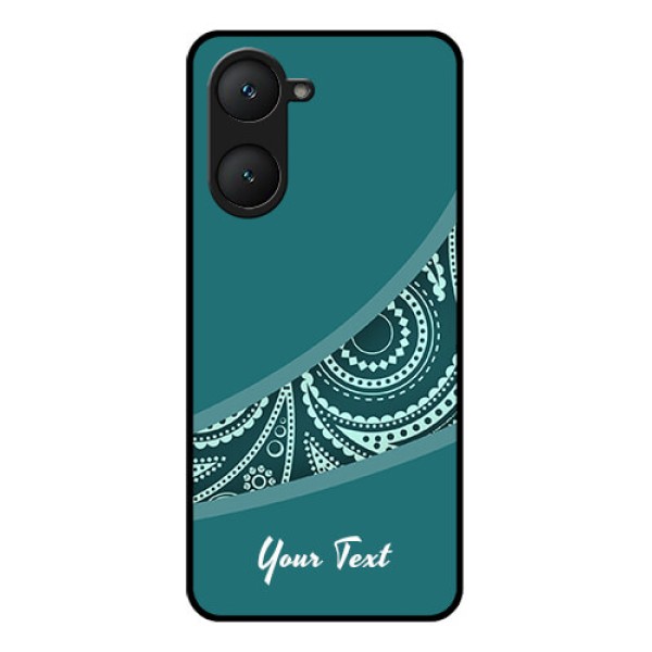 Vivo Y28e 5G Custom Glass Phone Case - Semi Visible Floral Design Vivo Y28e 5G Custom Glass Phone Case - Semi Visible Floral Design