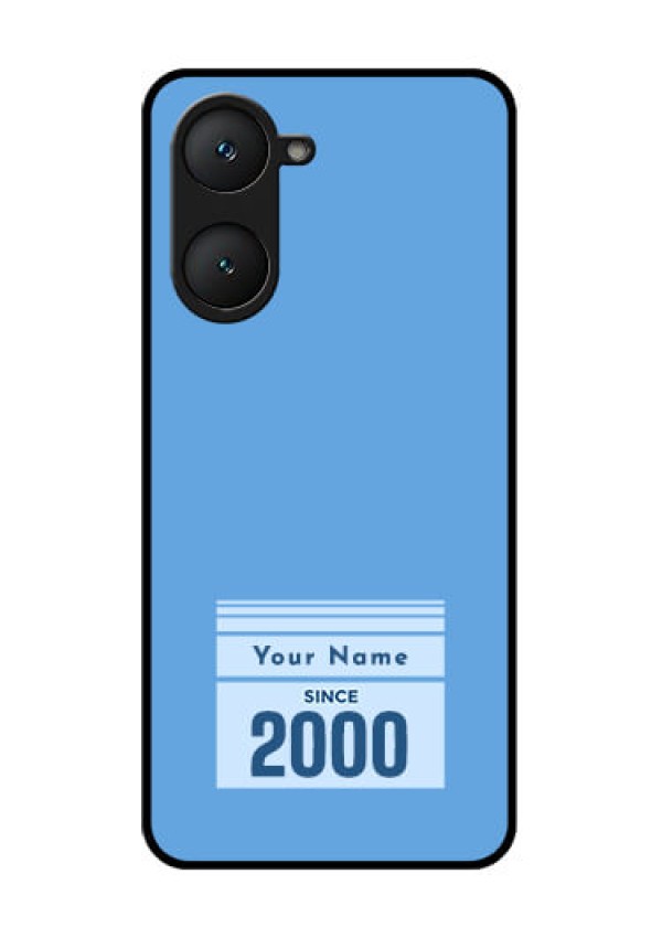 Vivo Y28e 5G Custom Glass Phone Case - Custom Year Of Birth Design