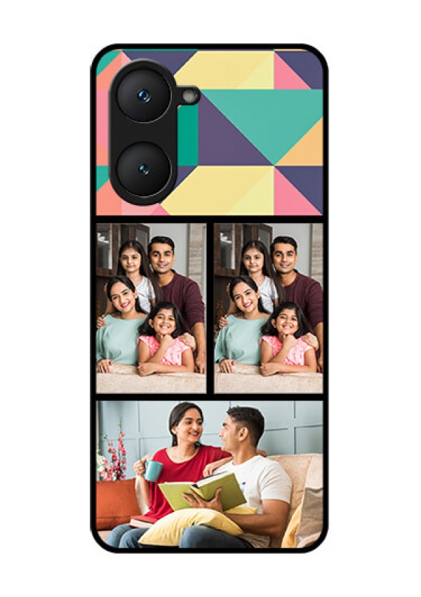 Vivo Y28s 5G Custom Glass Phone Case - Bulk Pic Upload Design