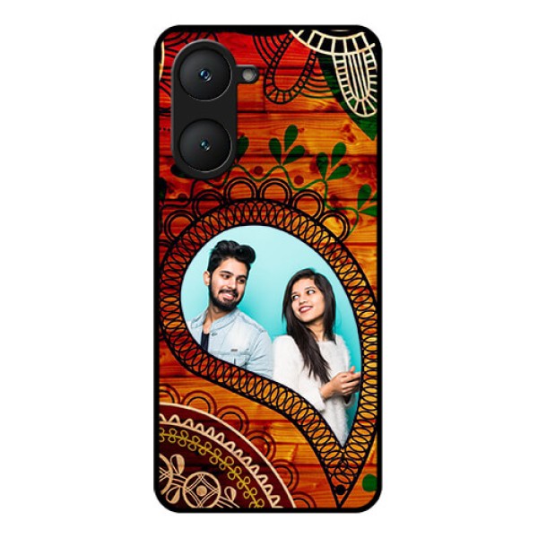Vivo Y28s 5G Custom Glass Phone Case - Abstract Colorful Design