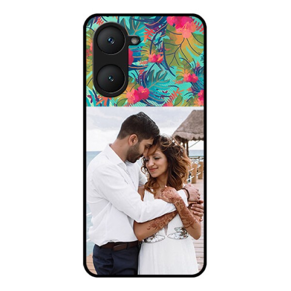 Vivo Y28s 5G Custom Glass Phone Case - Watercolor Floral Design Vivo Y28s 5G Custom Glass Phone Case - Watercolor Floral Design