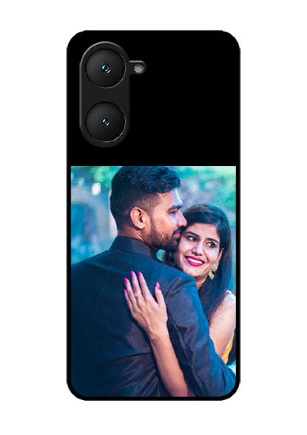 Vivo Y28S 5G Custom Glass Phone Case - Upload Full Picture With Custom Color Design