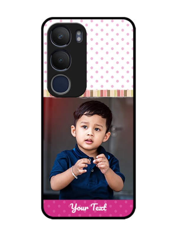 Custom Vivo Y29 5G Custom Glass Phone CaseCute Girls Cover Design