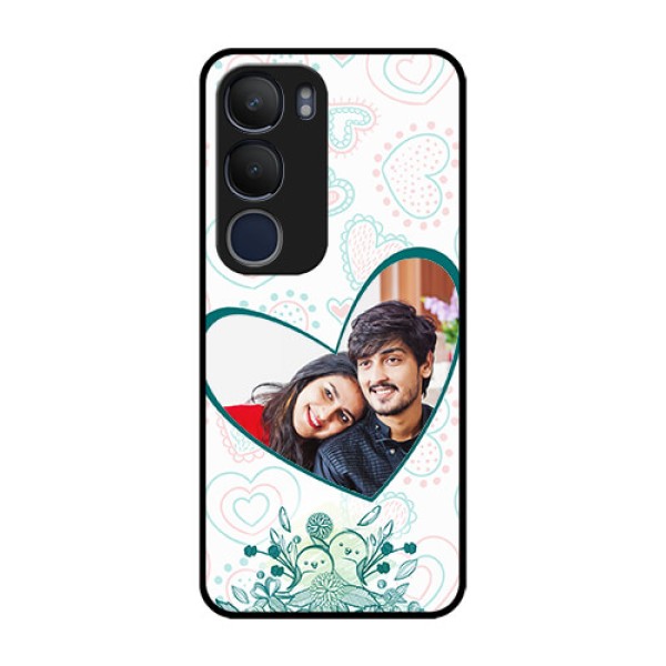 Vivo Y29 5G Custom Glass Phone CasePremium Couple Design