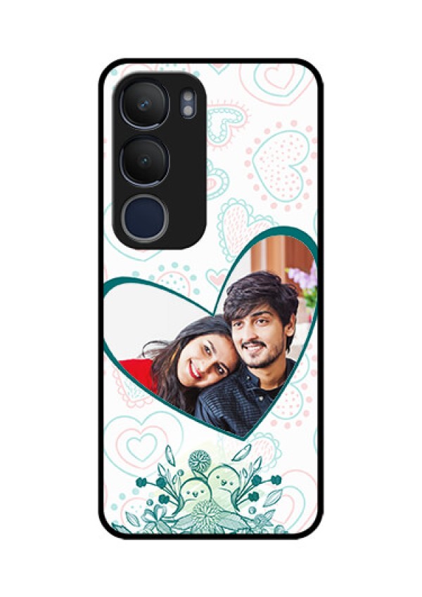 Vivo Y29 5G Custom Glass Phone CasePremium Couple Design