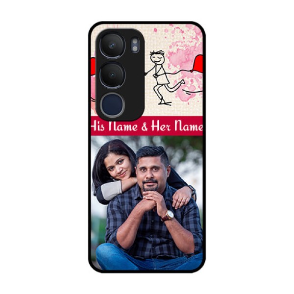 Vivo Y29 5G Custom Glass Phone CaseYou And Me Case Design