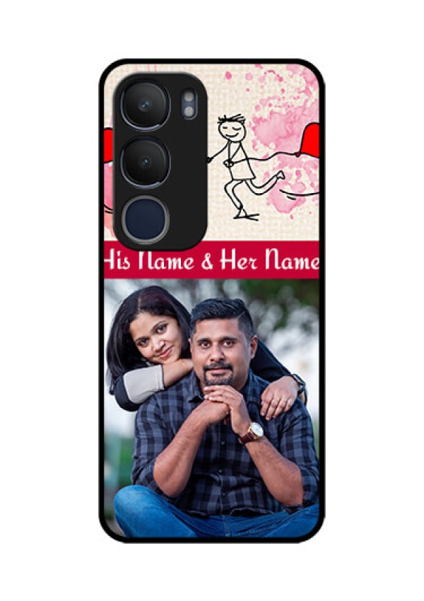 Vivo Y29 5G Custom Glass Phone CaseYou And Me Case Design