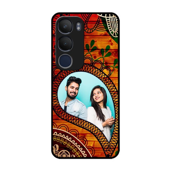 Vivo Y29 5G Custom Glass Phone CaseAbstract Colorful Design