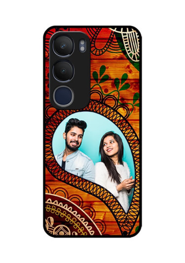 Vivo Y29 5G Custom Glass Phone CaseAbstract Colorful Design