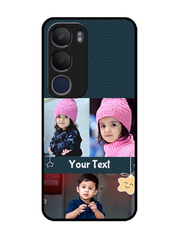 Custom Vivo Y29 5G Custom Glass Phone CaseHanging Stars Design