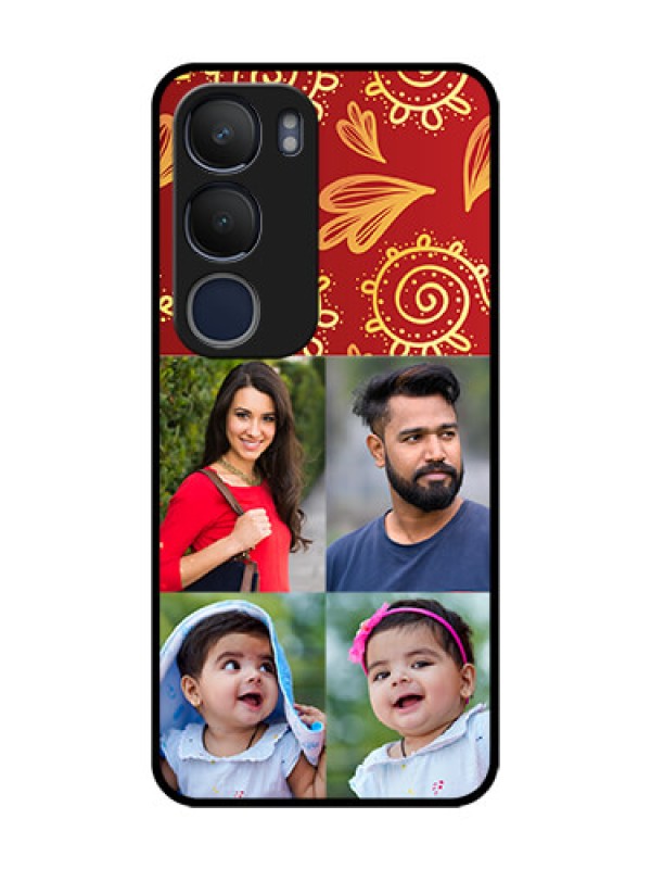 Custom Vivo Y29 5G Custom Glass Phone Case4 Image Traditional Design