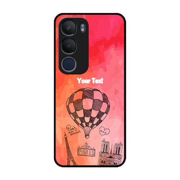 Vivo Y29 5G Custom Glass Phone CaseParis Theme Design