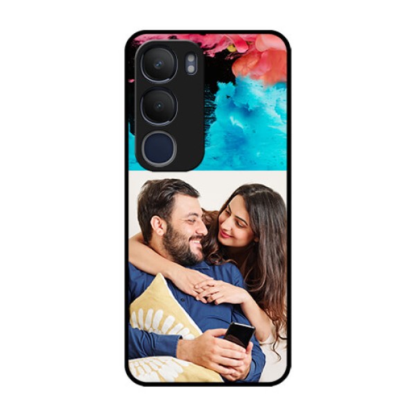 Vivo Y29 5G Custom Glass Phone CaseQuote With Acrylic Painting Design Vivo Y29 5G Custom Glass Phone CaseQuote With Acrylic Painting Design