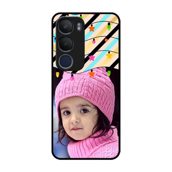 Vivo Y29 5G Custom Glass Phone CaseLights Hanging Design