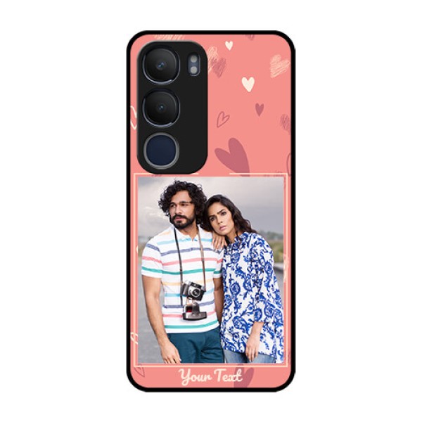 Vivo Y29 5G Custom Glass Phone CaseLove Doodle Art Design Vivo Y29 5G Custom Glass Phone CaseLove Doodle Art Design