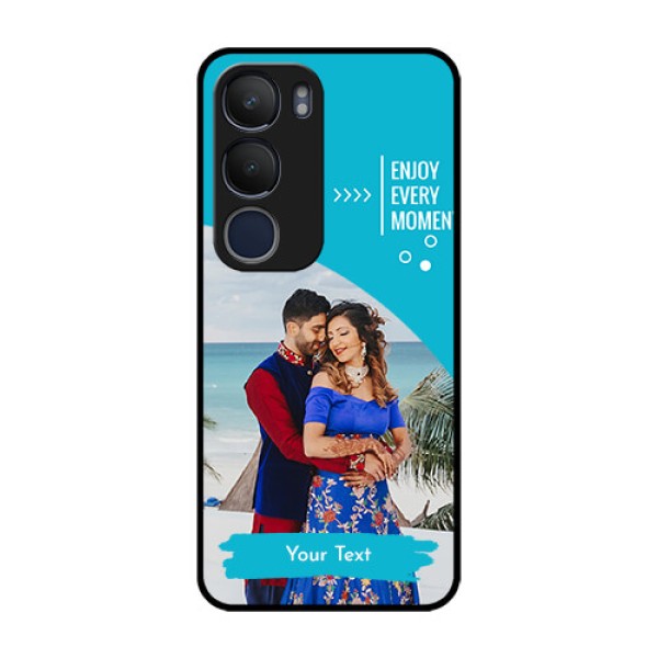 Vivo Y29 5G Custom Glass Phone CaseHappy Moment Design