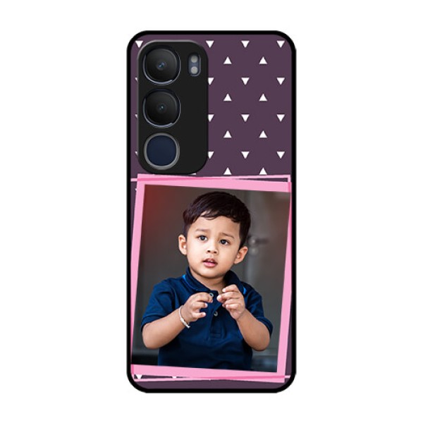 Vivo Y29 5G Custom Glass Phone CaseTriangle Pattern Dotted Design Vivo Y29 5G Custom Glass Phone CaseTriangle Pattern Dotted Design