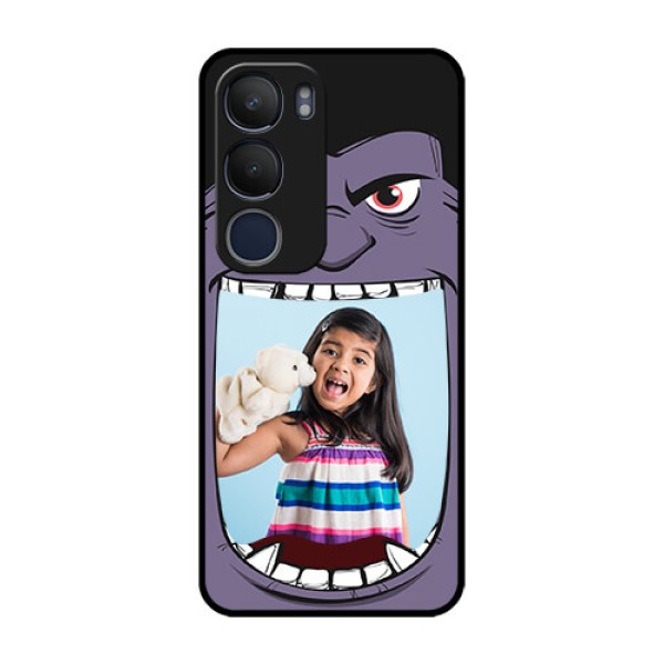 Vivo Y29 5G Custom Glass Phone CaseAngry Monster Design