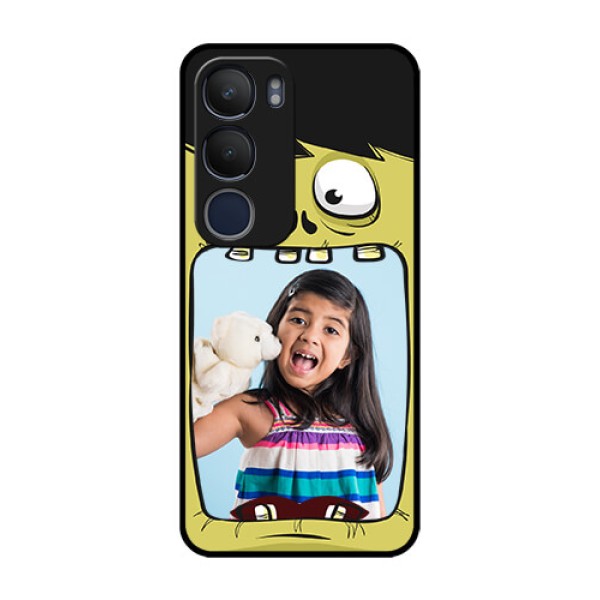 Vivo Y29 5G Custom Glass Phone CaseCartoon Monster Back Case Design Vivo Y29 5G Custom Glass Phone CaseCartoon Monster Back Case Design