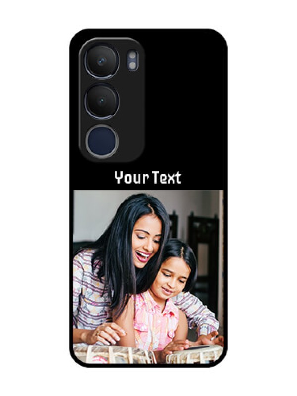 Custom Vivo Y29 5G Custom Glass Phone CasePhoto With Name Design