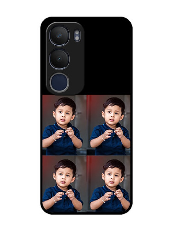 Custom Vivo Y29 5G Custom Glass Phone Case4 Image Holder Design