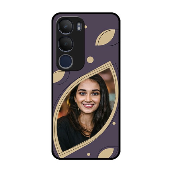 Vivo Y29 5G Custom Glass Phone CaseFalling Leaf Design