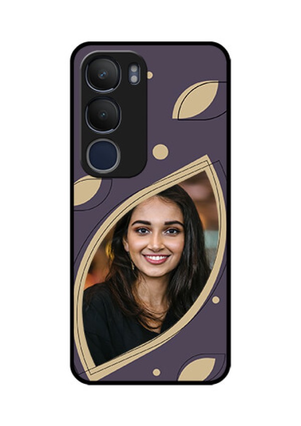 Vivo Y29 5G Custom Glass Phone CaseFalling Leaf Design