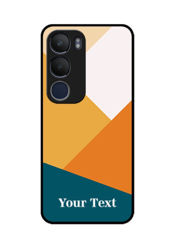 Vivo Y29 5G Custom Glass Phone CaseStacked Multi - Colour Design