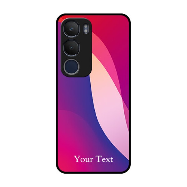 Vivo Y29 5G Custom Glass Phone CaseDigital Abstract Overlap Design Vivo Y29 5G Custom Glass Phone CaseDigital Abstract Overlap Design