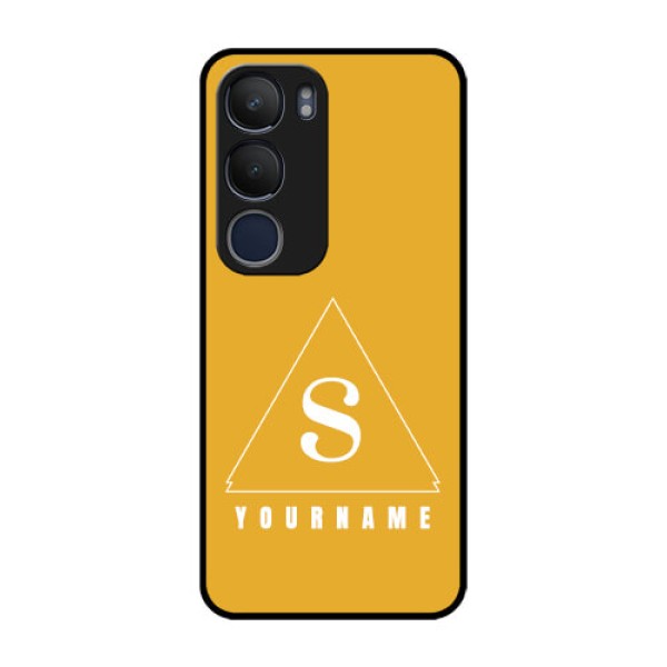 Vivo Y29 5G Custom Glass Phone CaseSimple Triangle Design