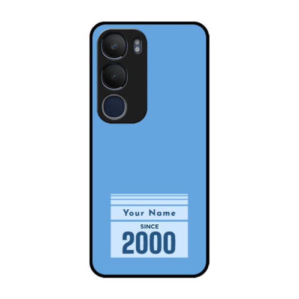 Vivo Y29 5G Custom Glass Phone CaseCustom Year Of Birth Design