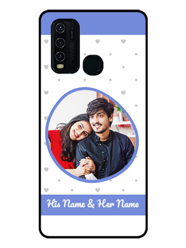 Custom Vivo Y30 Photo Printing on Glass Case  - Premium Case Design