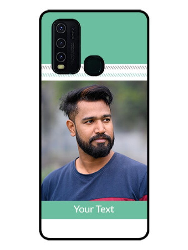 Custom Vivo Y30 Custom Glass Phone Case  - Premium Cases for Girls