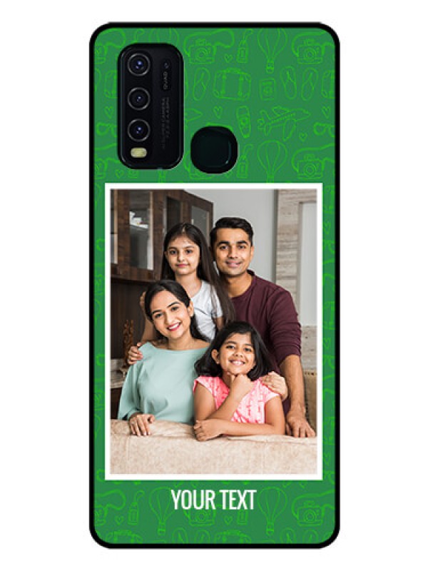Custom Vivo Y30 Personalized Glass Phone Case  - Picture Upload Design